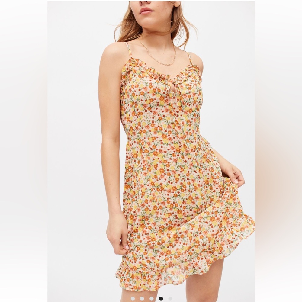 UO Urban Outfitters Dress Forum Sweetheart Mini Dress  size S - Picture 2 of 9